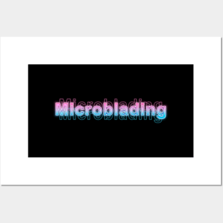 Microblading Posters and Art